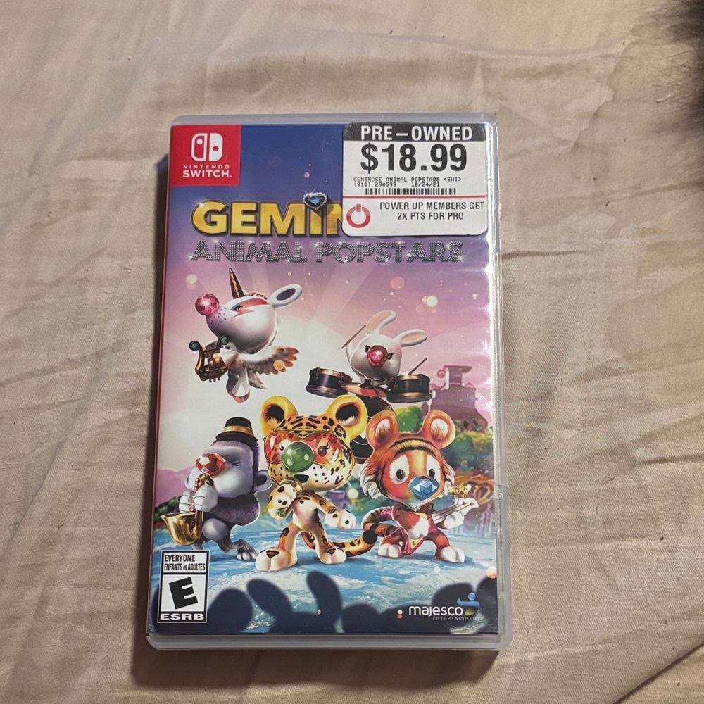 Gemini Animal Popstars Nintendo Switch Game